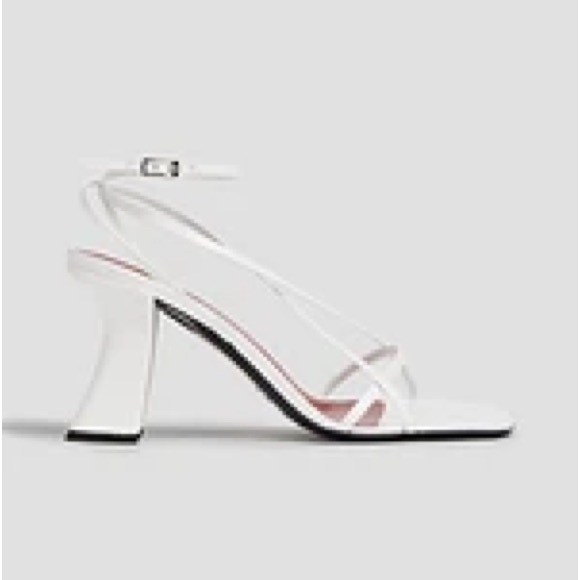 By Far nappa leather white sandals - Picture 6 of 7